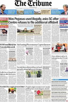 The Tribune Delhi - September 14th 2021