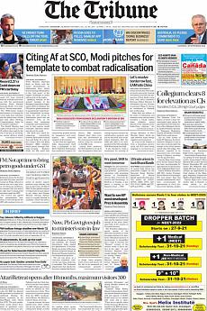The Tribune Delhi - September 18th 2021