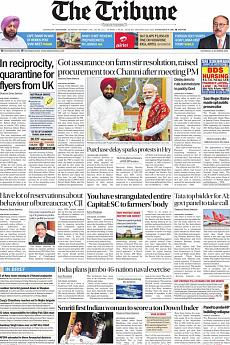 The Tribune Delhi - October 2nd 2021