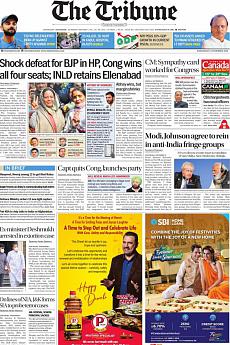 The Tribune Delhi - November 3rd 2021