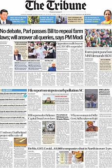 The Tribune Delhi - November 30th 2021