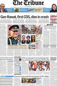 The Tribune Delhi - December 9th 2021