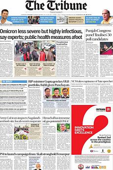 The Tribune Delhi - December 30th 2021