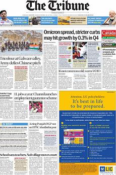 The Tribune Delhi - January 5th 2022