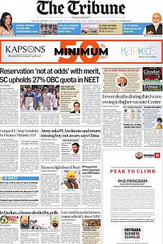The Tribune Delhi - January 21st 2022