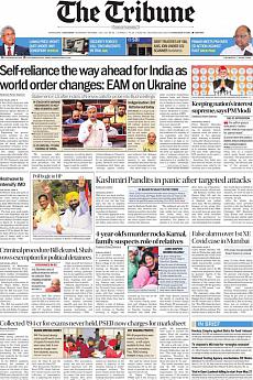 The Tribune Delhi - April 7th 2022